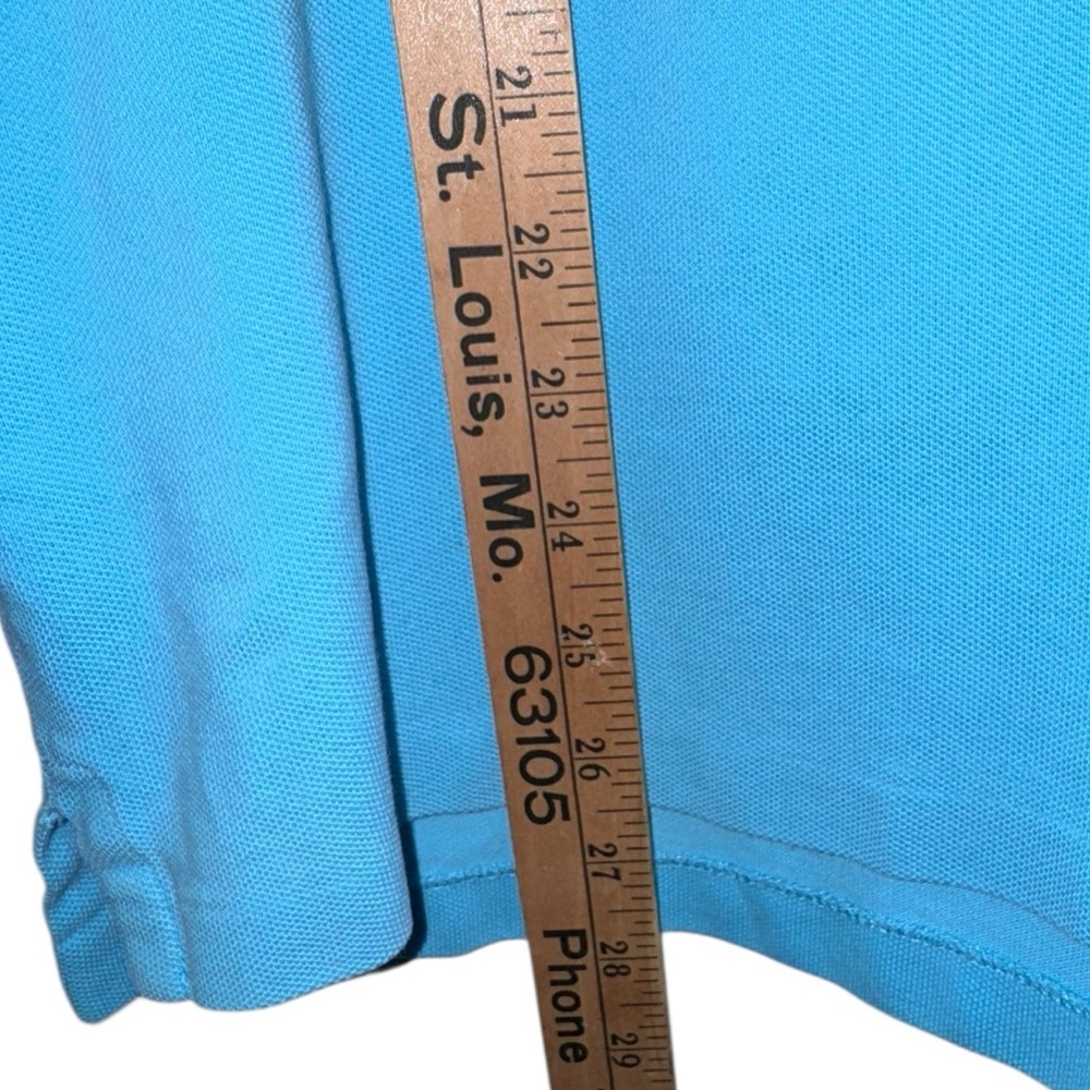 Polo Ralph Lauren Men’s Medium Classic Fit Blue Polo Shirt Cotton - Picture 6 of 9